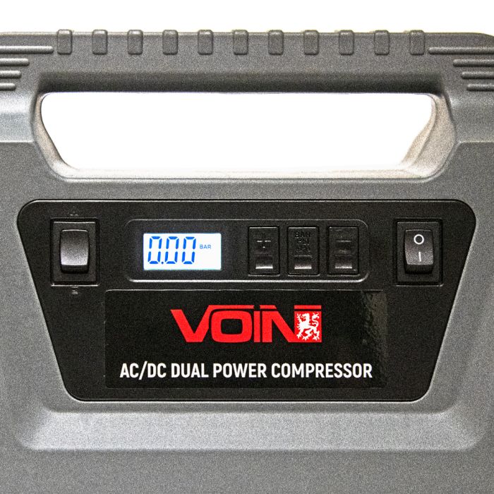 Компресор автомобільний "VOIN" VC-220 116psi/10А/25л/AC /DC/Автостоп
